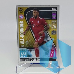 2021-22 Topps Match Attax All-Rounder #164 Corentin Tolisso FC Bayern Munchen